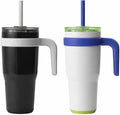 REDUCE 24 oz. Cold1 Tumbler, 2-Pack (Black & whitish) by Reduce