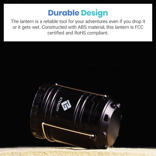 Etekcity LED Camping Lanterns, Battery Operated, 2 Pack - Image 6