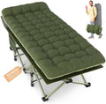 Slendor XXL Camping Cot with Mattress, Pillow & Carry Bag, 32" Extra Wide by Slendor