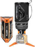 Jetboil Flash Portable Fast Boil Stove for Camping and Backpacking with 1-Step Auto Ignition, Propane/Isobutane Burner with Cooking Cup by Unknown