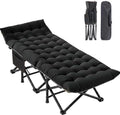 DoCred Folding Camping Cot with Mattress, Heavy Duty Folding Cot by DoCred