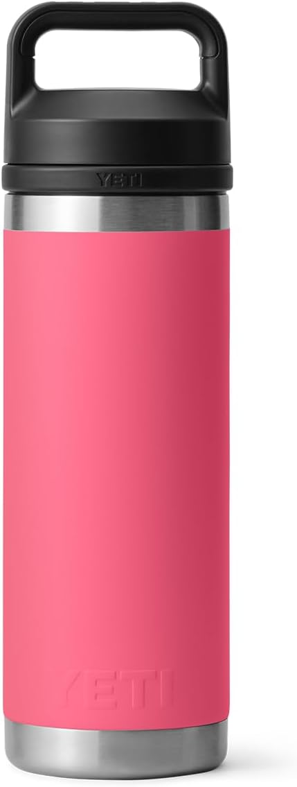 YETI Rambler 18 oz Bottle, Leakproof, Vacuum Insulated, Stainless Steel with Chug Cap, Tropical Pink - Image 7