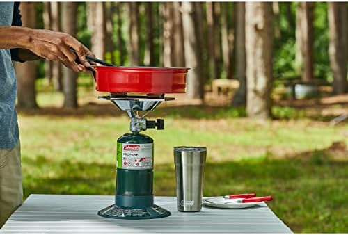 Coleman BottleTop Propane Stove with Adjustable Burner, Portable Camping/Backpacking Cooker with 7650 BTUs of Power for Camping, Tailgating, Grilling, & More - Image 6