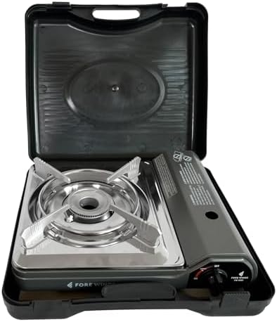 Iwatani Cassette Feu Butane gas Camp Stove, one, Gray - Image 2