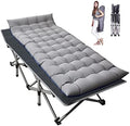 LILYPELLE Folding Camping Cot, Extra Wide Heavy Duty Sleeping Cots by LILYPELLE