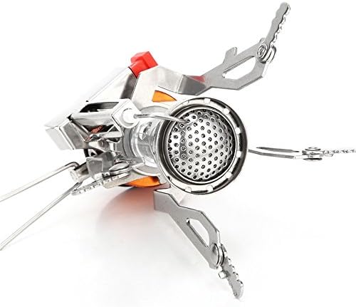 AOTU Portable Camping Stoves Backpacking Stove with Piezo Ignition Stable Support Wind-Resistance Camp Stove for Outdoor Camping Hiking Cooking - Image 3