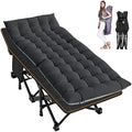 LILYPELLE Folding Camping Cot, Extra Wide Heavy Duty Sleeping Cots by LILYPELLE