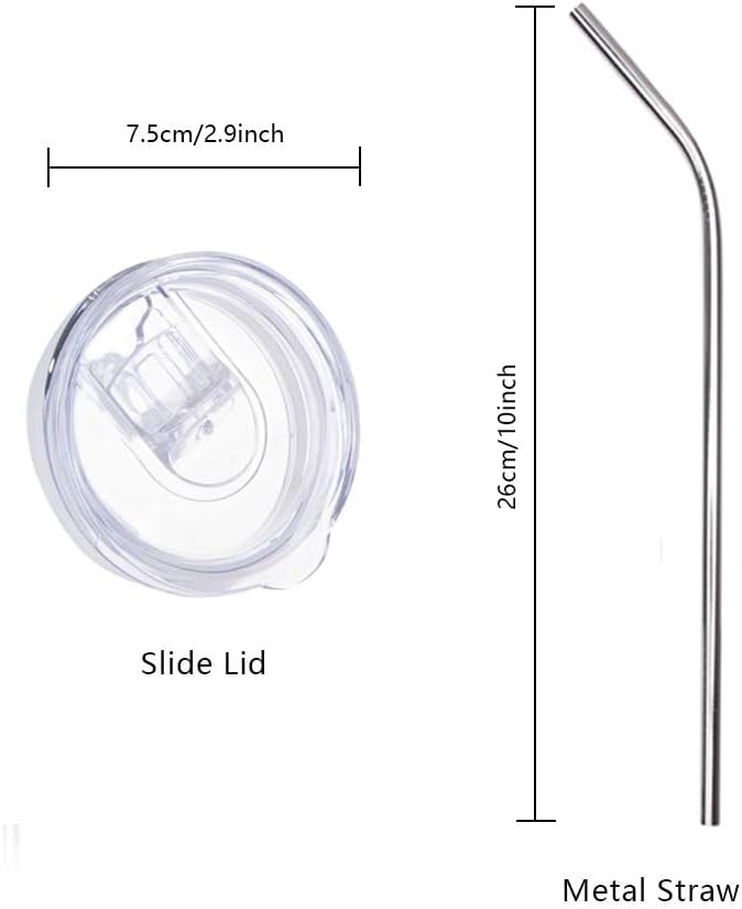 PYD Life 10 Pack Sublimation Tumblers Bulk Blank 20 OZ Skinny White Stainless Steel Tumbler Cups with Straw and Lid for Mug Tumbler Heat Press Sublimation Oven Printing - Image 4