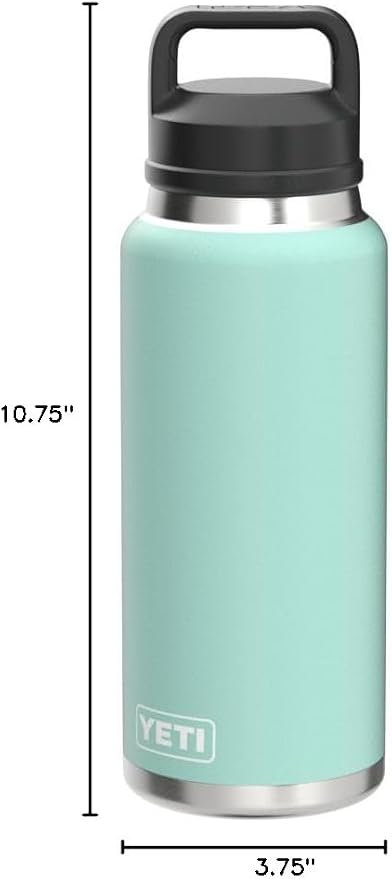 YETI Rambler 36 oz Bottle, Vacuum Insulated, Leakproof, Stainless Steel with Chug Cap | Vacuum Insulated, Leakproof, with Chug Cap - Image 9