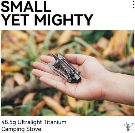 Fire-Maple Hornet II Portable Camping Stove Ultra Light Titanium Gas Stove - Image 4