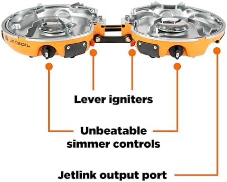 Jetboil Genesis Basecamp Backpacking and Camping Stove Cooking System with Camping Cookware - Image 5