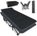 ATORPOK 31.5" Wide Camping Cot for Adults with Pad, Oversized Folding Bed by Enjoyyouroutdoorlife