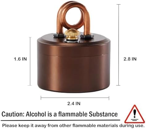 Portable Mini Alcohol Camping Stove - Foldable Stand - Image 2