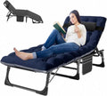 LILYPELLE Folding Camping Cot, Extra Wide Heavy Duty Sleeping Cots by LILYPELLE