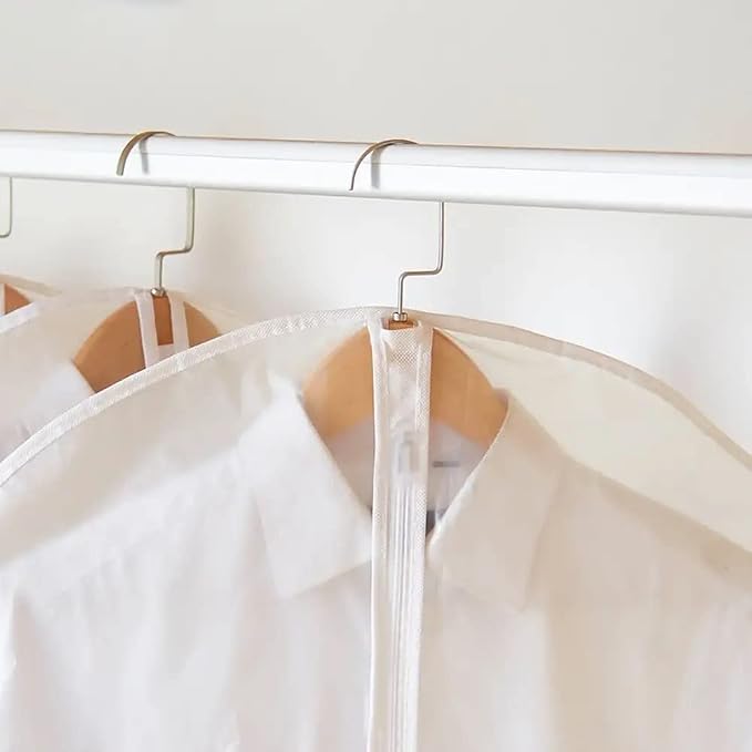 Garment Bags for Hanging Clothes Breathable Suit Bag Covers - Image 9