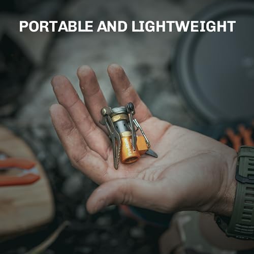 Fire-Maple FMS-300T Portable Camping Stove Ultra Light Titanium Gas Stove - Image 5
