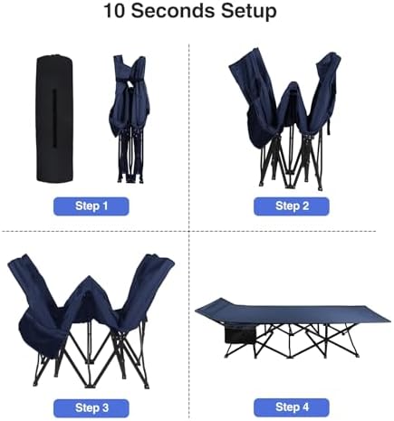 REDCAMP Oversized Heavy Duty Camping cots for Adults 500lbs - Image 7