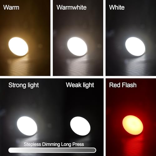 10000mAh 4000LM Camping Light 4 Light Modes Portable LED Camping Lantern Rechargeable Light 30W with Digital Power Display and Magnet , IPX5 Waterproof Tent Lights Power Failure Emergency Light - Image 2