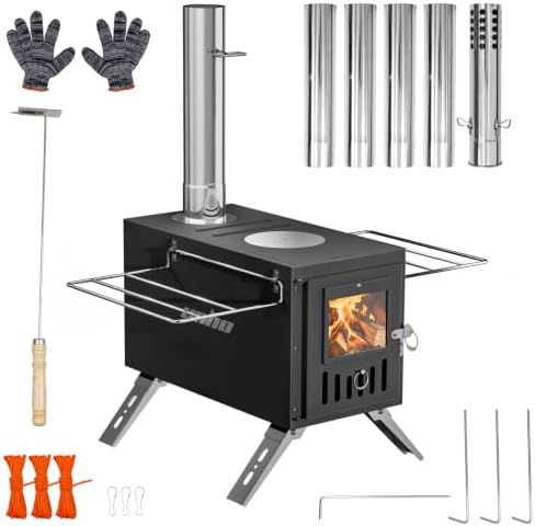 portable Hot Tent Stove camping heaters for tents Outdoor Heating & Cooking by Unknown