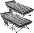 LILYPELLE Folding Camping Cot, Extra Wide Heavy Duty Sleeping Cots by LILYPELLE