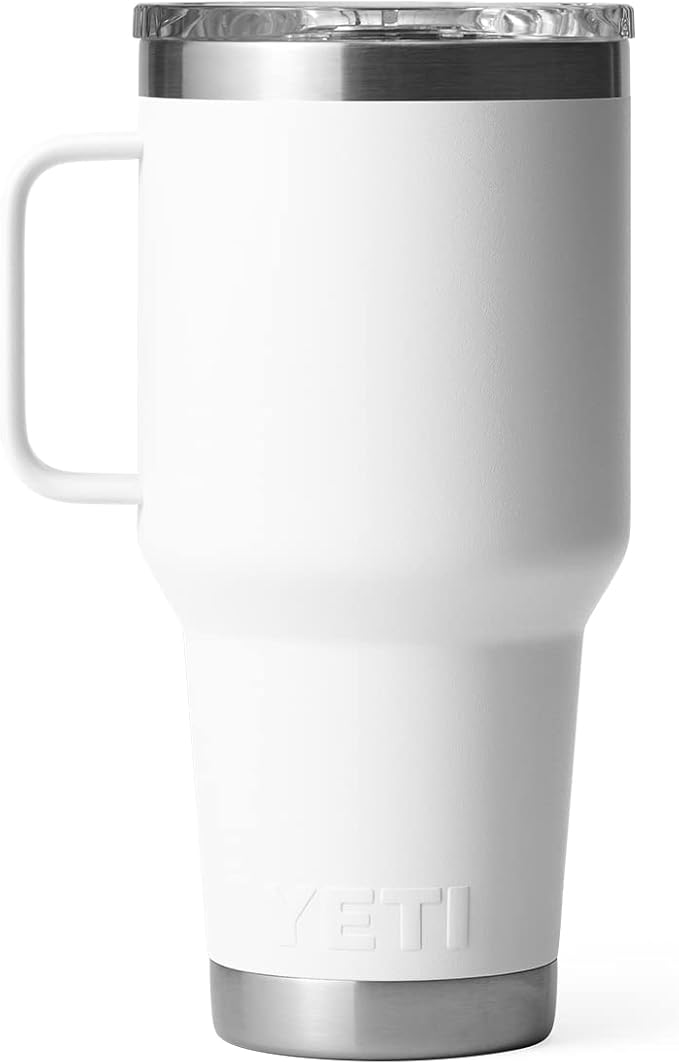 YETI Rambler 30 oz Travel Mug, Stainless Steel, Vacuum Insulated with Stronghold Lid - Image 5