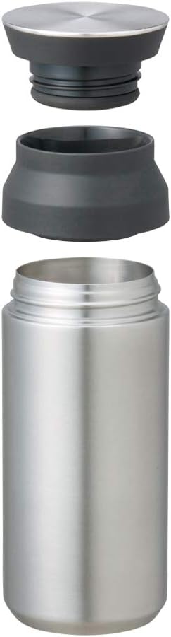 Kinto 20931 Travel Tumbler, 11.8 fl oz (350 ml), Stainless Steel, Vacuum Double Wall Construction, Heat and Cold Retention - Image 2