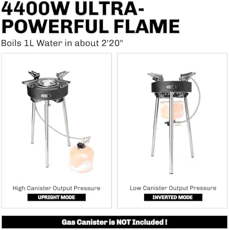 Fire-Maple Saturn X Camping Stove 4400W Gas Stove with Dual Preheating Tube - Image 4