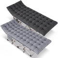 Camping Cot for Adults 2 Pack, 800 LBS Heavy Duty 75"x28" Folding Cot Bed with 2" Thick Detachable Pads & 1200D Oxford, Sleeping Cots for Family & Guests - 10-Second Setup by Harigal