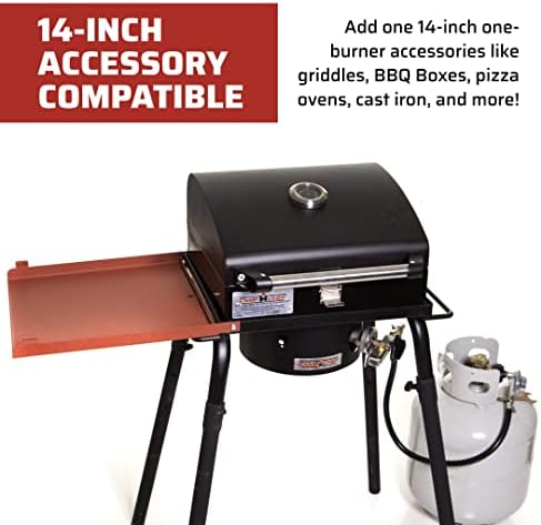 Camp Chef Camp Chef Pro 30 Single Stove - 1-Burner Camp Stove - Ultra Portable Gas Stove for Outdoor & Camping Gear - 231 Sq In Cooking Area - Image 4