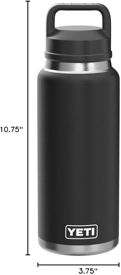 YETI Rambler 36 oz Bottle, Vacuum Insulated, Leakproof, Stainless Steel with Chug Cap | Vacuum Insulated, Leakproof, with Chug Cap - Image 9