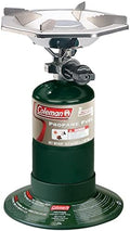 Coleman BottleTop Propane Stove with Adjustable Burner, Portable Camping/Backpacking Cooker with 7650 BTUs of Power for Camping, Tailgating, Grilling, & More by Unknown