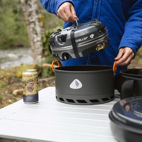Jetboil Genesis Basecamp Backpacking and Camping Stove Cooking System with Camping Cookware - Image 5