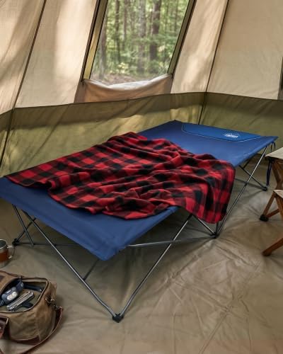 41" Wide Folding Camping Cot, 500lbs Heavy Duty Cots for Adults Big & Tall - Image 6
