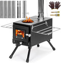 Upgraded Tent Stove, Portable Wood Burning Stove for Outdoor Camping by Unknown