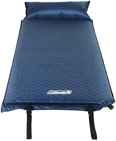Coleman Self-Inflating Sleeping Pad with Pillow, Lightweight Inflatable Camp Pad with Extra Support & Quick Deflation, No Air Pump Needed - Image 2