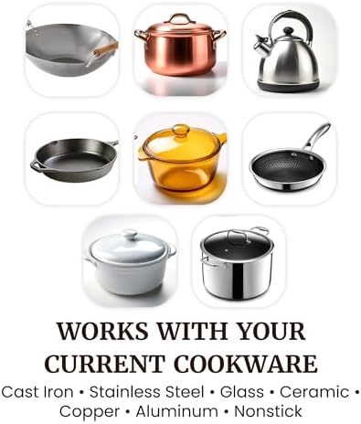 Elite Gourmet Electric Burner, 1000W Cast Iron Hot Plate, 7 Heat Settings - Image 5