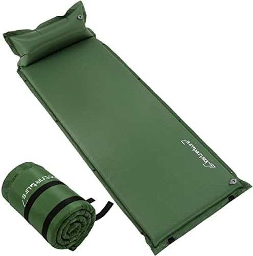 Clostnature 2in Lightweight Self Inflating Sleeping Pad for Camping by Clostnature