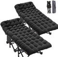 ABORON XXL Folding Camping Cot for Adults, 32 in Wide with Mattress, 900 lb by ABORON