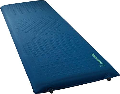 Therm-a-Rest LuxuryMap Self-Inflating Foam Camping Sleeping Pad, X-Large - 30-77 Inches, Poseidon Blue by Therm-a-Rest