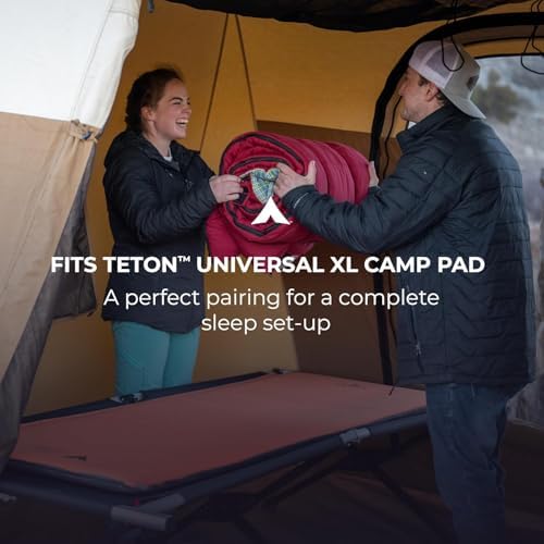 Teton Outfitter Camping Cot, Heavy-Duty Oversized Folding Cot for Adults, Comfortable Elevated Sleeping Bed, Easy Setup - Image 3