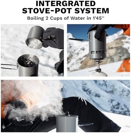 Fire-Maple Petrel Quickboil Pro Cooking System Ultralight Stove Pot Set - Image 2