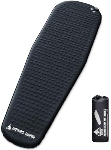 ONETIGRIS CAMPING AERODREAM Self-Inflating Mattress,4.1 R by ONETIGRISCAMPING