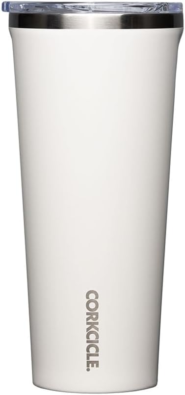 Corkcicle Classic Tumbler - Keeps Drinks Cold for 9 Hours & Hot for 3 - Triple-Insulated Stainless Steel - Holiday Tumbler Gift - 24 oz - Oat Milk by Corkcicle