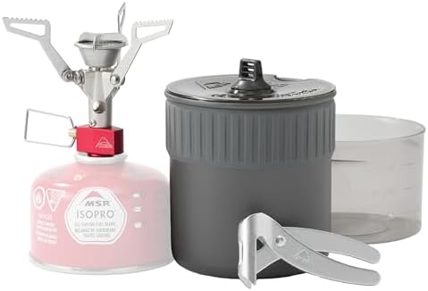 MSR PocketRocket 2 Ultralight Camping and Backpacking Mini Stove Kit by MSR