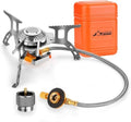 WADEO Camping Stove, 3700W Portable Backpacking Stove with Piezo Ignition by WADEOmakeyourlifebetter
