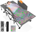 Suteck Kids Camping Cot, Comfortable Cots Bed with Blanket by Suteck