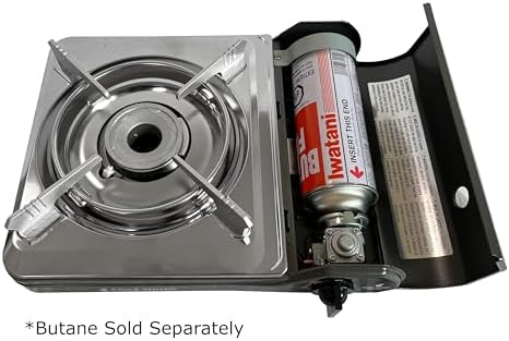 Iwatani Cassette Feu Butane gas Camp Stove, one, Gray - Image 4