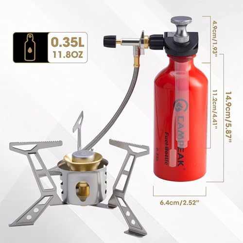 Multi Fuel Stove Burner with SILENT CAP for Outdoor Camping Hiking - Image 4