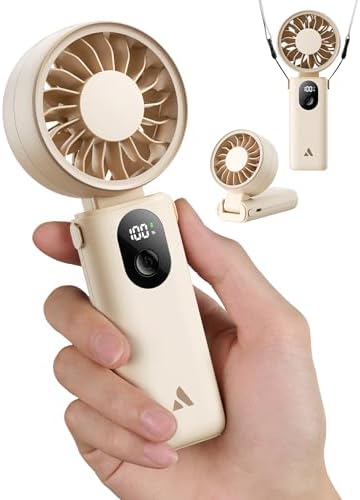 Aecooly Mighty Portable Handheld Fan | 20H Max Cooling | 3 Flexible Modes by Aecooly