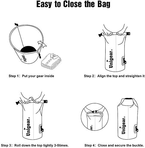 Unigear Dry Bag Waterproof, 2L/5L/10L/20L/30L/40L Floating and Lightweight Bags - Image 6